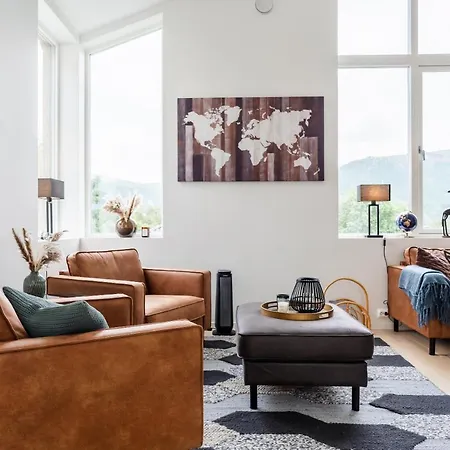 Willa Modern In Plush Town Tromsø